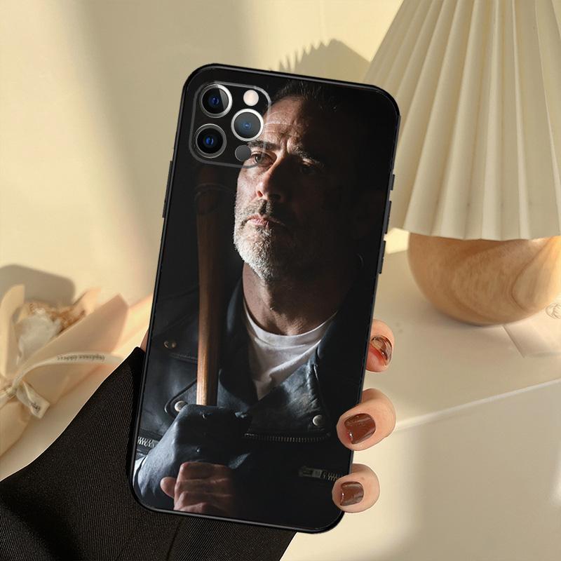 The Walking Dead Negan Phone Case For iPhone 16 14 13 12 11 15 17 Pro Max 13 Mini 15 16 Plus 16e 17 Air Cover Funda
