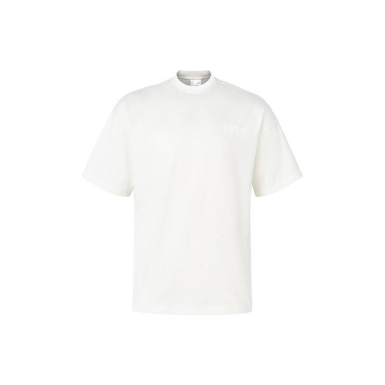 adidas Basketball Select T-shirt Off White Men s IK0089 L