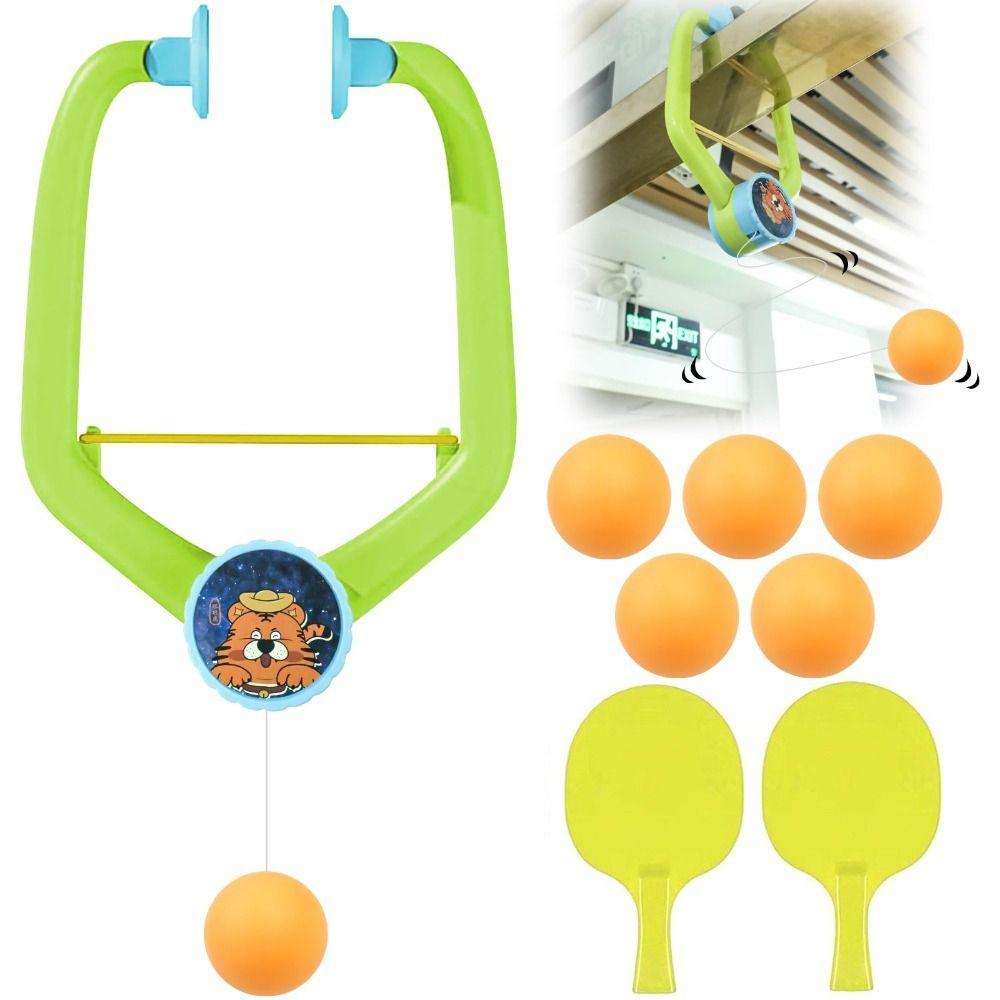 Hand-Auge-Koordination Tür Tischtennis Spiel Set Verstellbar Hängend Tischtennis Über die Tür
