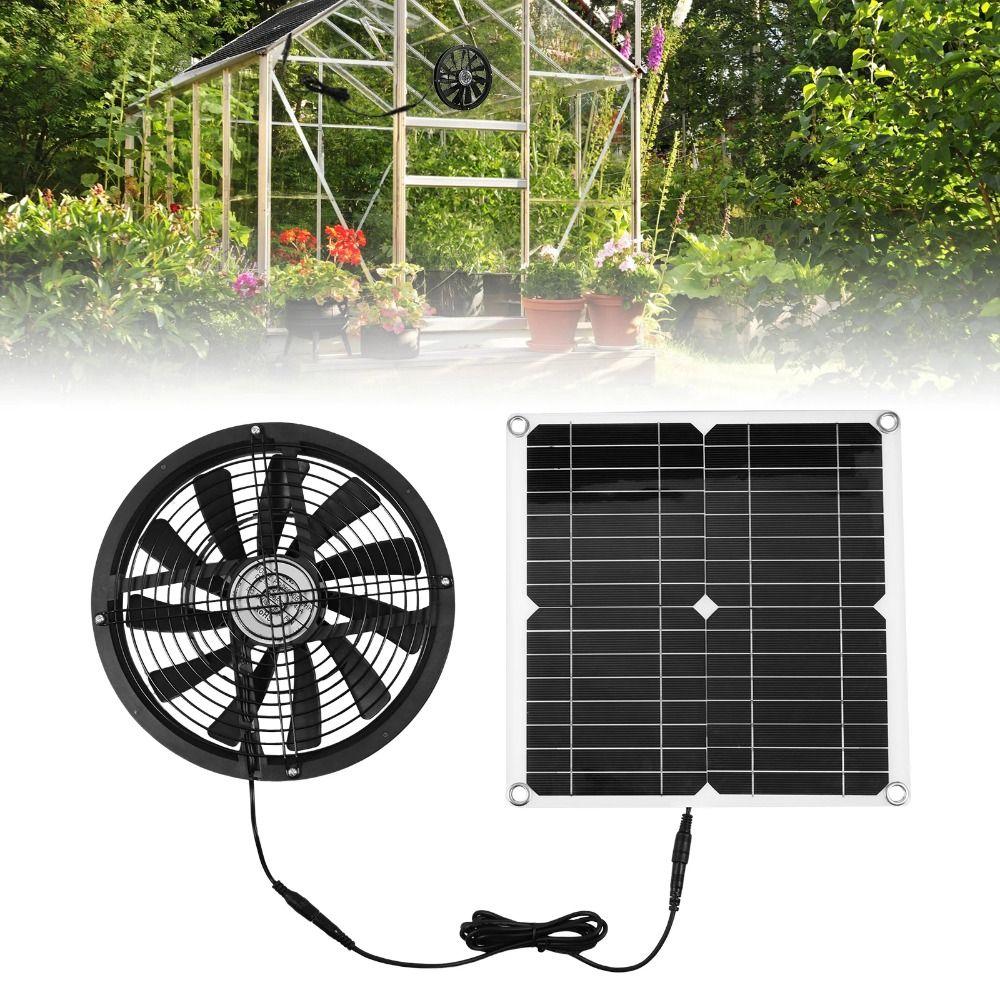 Powerful Airflow Boosted Impeller Fan Exhaust Fan Air Blower  Chicken Coop Greenhouse Shed Fan