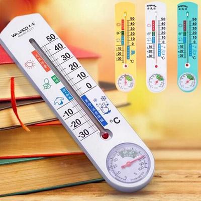 Analog Household Thermometer Hygrometer Wall-Mounted Tester Measure Home