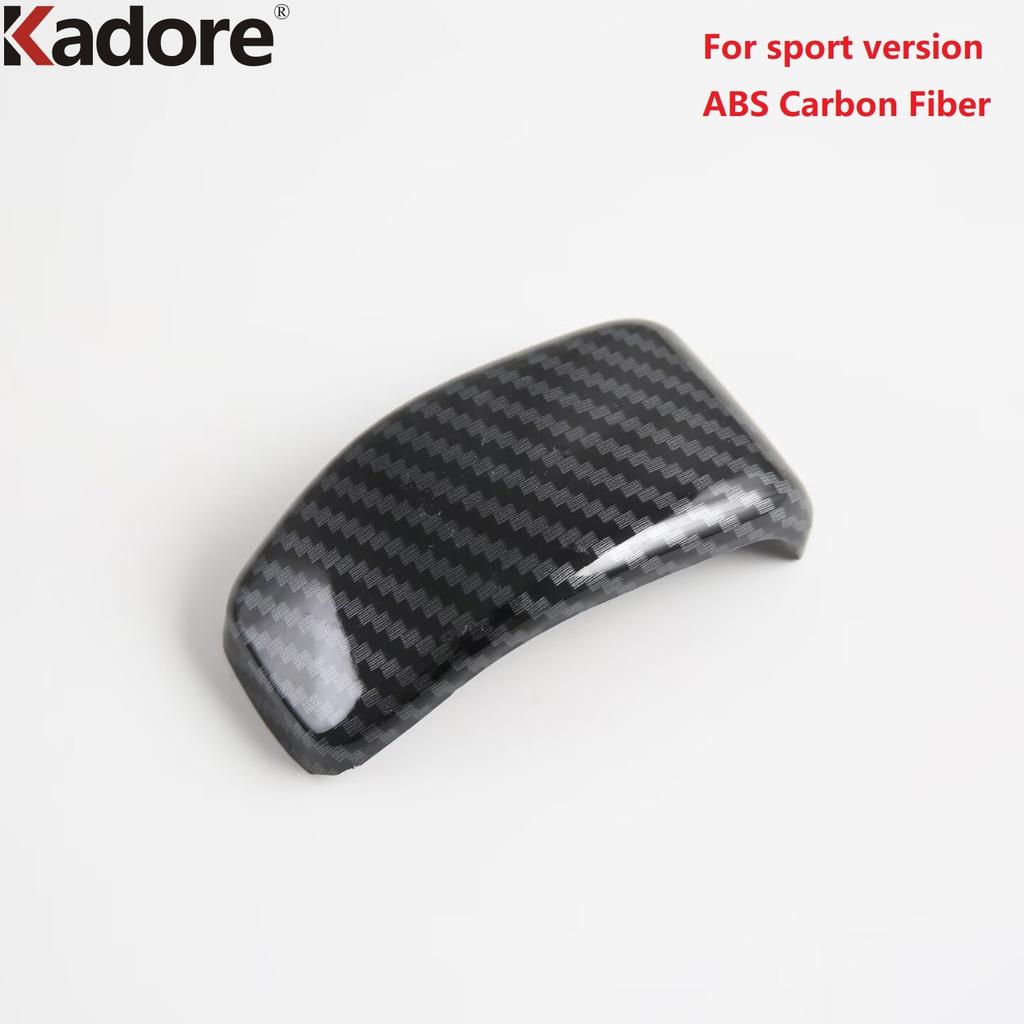 For Subaru Forester 2025 2026 Carbon Fiber Car Gear Shift Knob Head Cover Trim Interior Mouldings Accessories