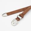 Fashion Belt Women's Korean Style Matte Reverse Velvet Versatile Jeans Decoration Personalized Retro Fashionable Genuine Leather Belt for Women