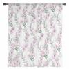 Watercolor Flower Lily Sheer Curtains for Living Room Decoration Window Curtains for Kitchen Tulle Voile Organza Curtains
