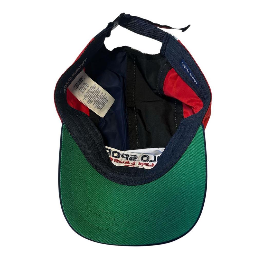[USED] POLO Ralph Lauren Polo Sport Multicolor Nylon Cap