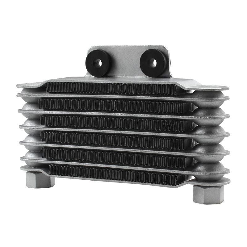 Motorcycle Radiator Oil Cooler 6 Row 125cc for Yamaha Suzuki Gy6 Performance Parts Dirt Pit Bike Motocross Universal Accessories