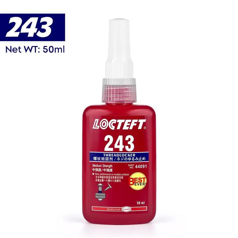 1 Stück 50 ml Schraubensicherung Schnellhärtender Schraubenkleber Gewindesicherungsmittel Anaerob Klebstoff Korrosionsbeständig Lockerungssicherer Kleber