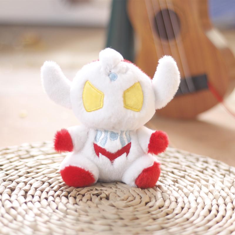 Cute and Cute Ultraman Taigazeta Small Pendant Plush Toy Doll Cake Children's Bag Hanging Decoration Keychain