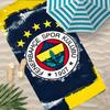 B-Zurück in die Zukunft Cartoon Handtuch Polyester Strandhandtuch Schnelltrocknend Sandfrei Badetuch für Sommer Pool Reise Urlaub