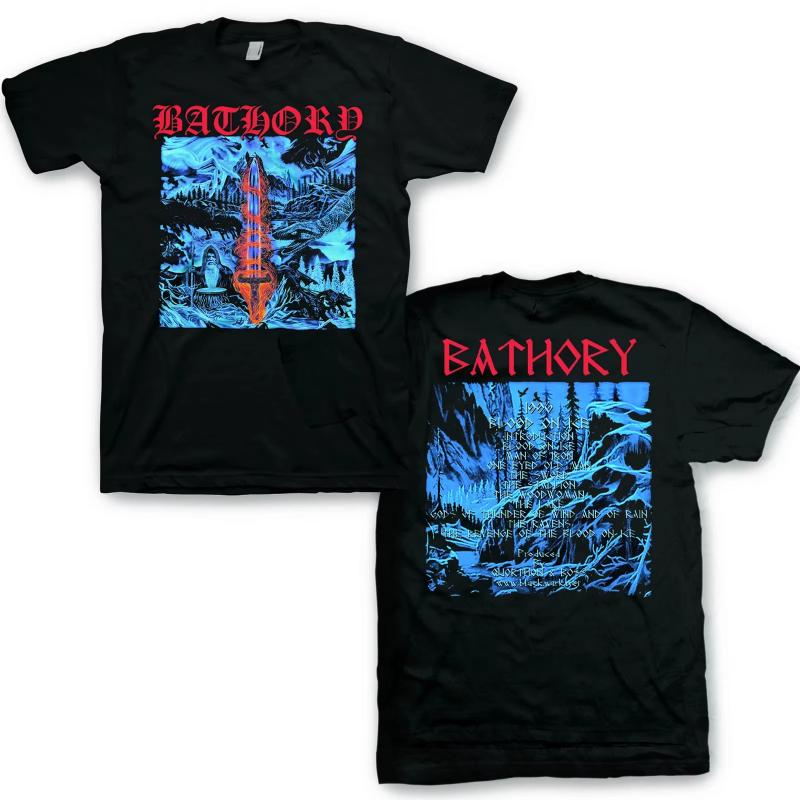 Streetwear Bathory Blood on Ice Tshirt M