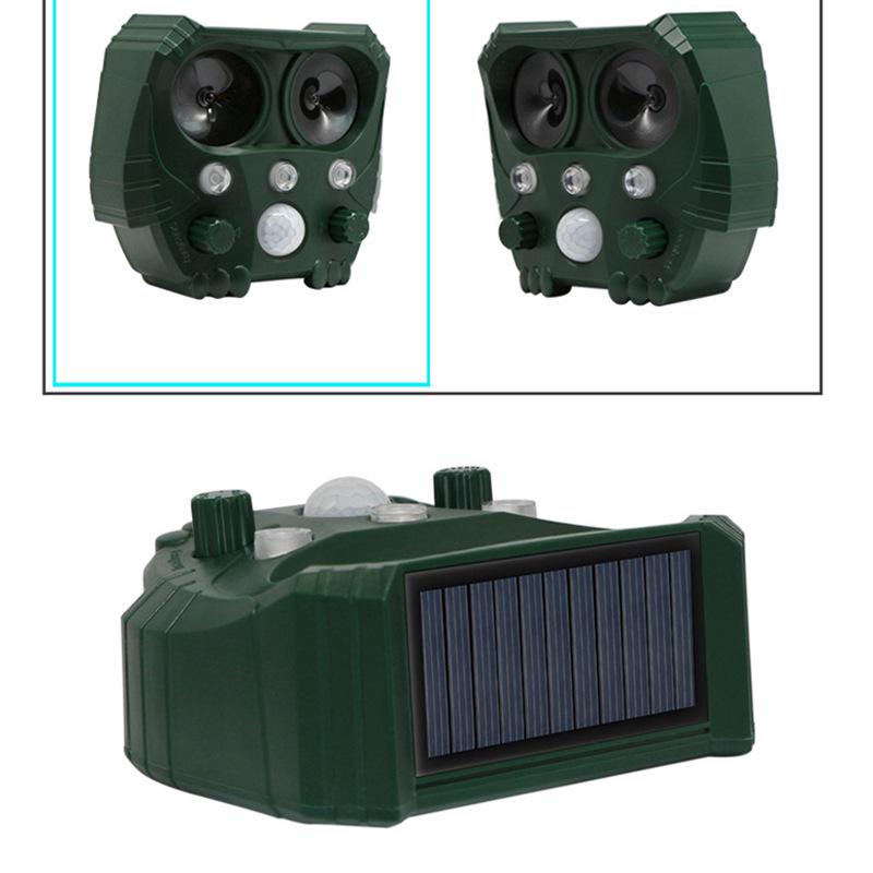 New Solar-Powered Infrared Animal Repeller for Cats and Dogs - In Stock
