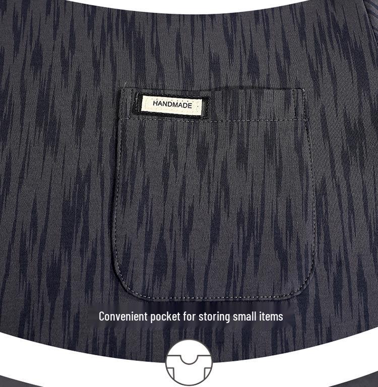 Men's Spring/Autumn Long Sleeve Cotton-Look Pajama Set - Youth Style, Casual Homewear, Plus Size.