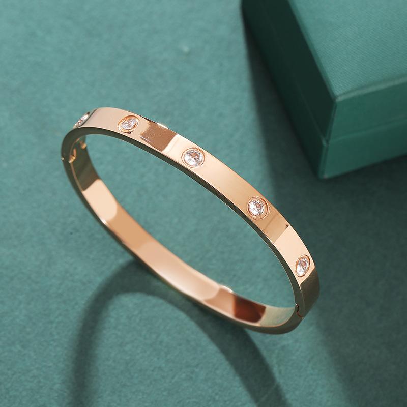 K Rose Buckle Bracelet Korean Style New Bracelet High-end Hand Jewelry