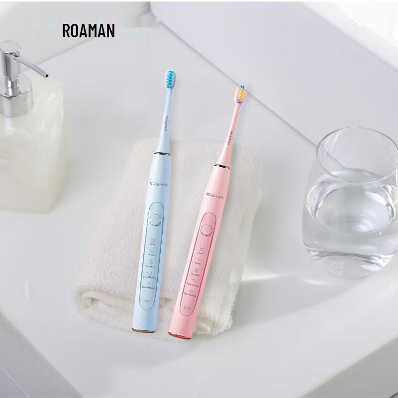 Roman T10 2-in-1 Sonic Electric Toothbrush & Facial Cleanser