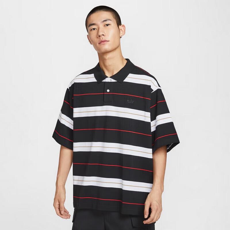 Nike Men s Club Stripe Polo Shirt S