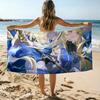 Classic Game Wuthering Waves Phoebe Towel Beach Towel Oversized Quick Dry Towel Absorbent Soft Swim BeachTowels for Men Women