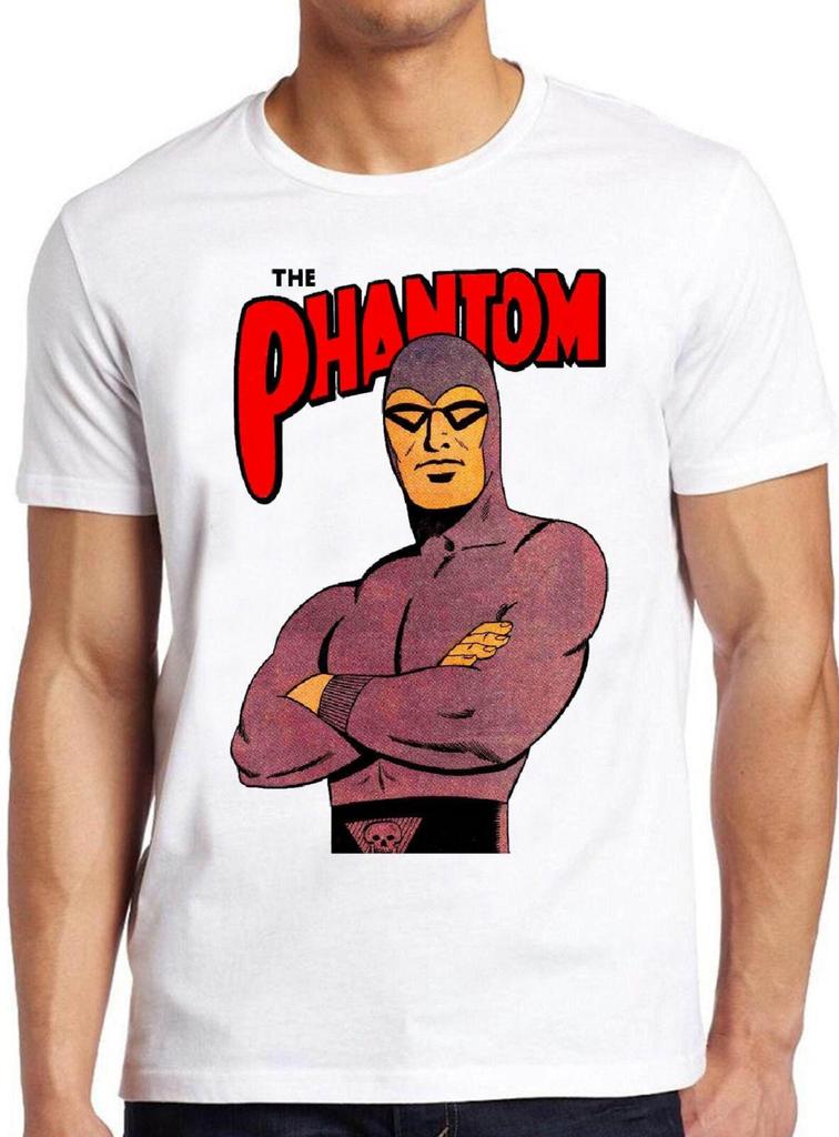 The Phantom Bangalla Comics T Shirt Retro Fictional Hero Graphic Tee Unisex Unisex T-Shirt