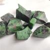 Natural Epidote Mineral Fuchsite Crystal Stone Rock Chips Specimen Healing Collection Natural Crystal Fish Tank Stone