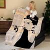 Superstar A-Audrey H-Hepburn Throw Flannel Blanket, Soft Warm, Durable & Washable Cute Cool