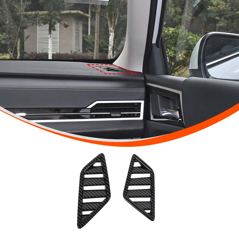 

Для Mitsubishi Outlander 2022 2025 2024 ABS карбоновое волокно центральная консоль украшения внутренняя дверная ручка чаша крышка отделка аксессуары