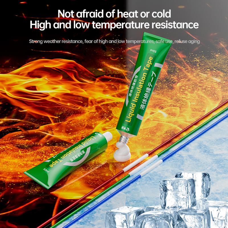 Quick-drying sealant waterproof liquid electrical tape household rubber insulation adhesive wire and cable coating fixed adhesiv