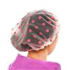 1/2/3PCS Waterproof Shower Cap for Women Bathroom Spa Salon Elastic Hair Cover Bonnet