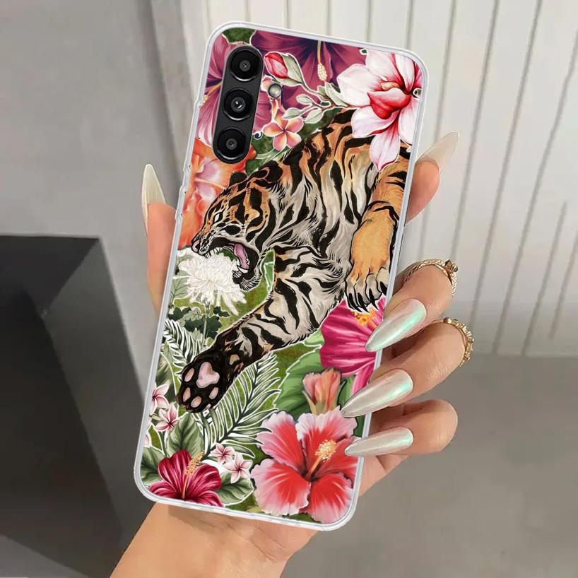 Superior Tiger Pattern Art Phone Case for Samsung Galaxy A17 A16 A37 A26 A36 A57 A56 A15 A25 A35 A55 A14 A24 A34 A54 A13 A23 A33