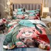 Fashion Anime SPY FAMILY Anya Bedding Set Single Twin Full Queen King Size Bed Set Kids Bedroom Duvetcover Sets Bed Sheet Set