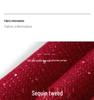 High-End Diamond Sequin Tweed A-line Vest Dress In Little Coco Style