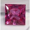 7-9 Ct Natural Pink Sapphire Shape Princess Cut Beautiful Certified Gemstone