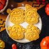 5 Set Biscuit Molds Baking Accessories Halloween Cookie Moulds Biscuit Molding Baking Supplies Suitable for Baking