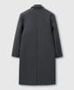 Lemain Second Wool Blend Oversized Single Coat [Charcoal]