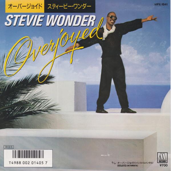 

7inch Record STEVIE WONDER - Overjoyed VIPX1841 VICTOR 1986 Japan Soul/Funk Used