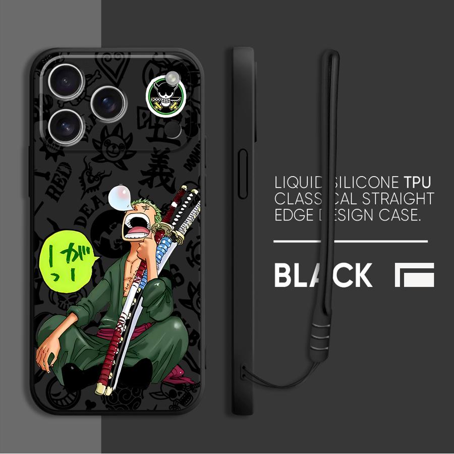 One Pieces Anime Case for Apple iPhone 17 Pro Max 7 8 13 Mini XS XR 12 Plus 15 Air 16 11 Phone Cover