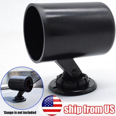 2'' 52mm Car Single Hole Dash Gauge Holder Pod Mount Meter Universal Swivel Cup