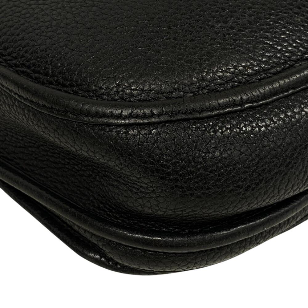 HERMES Taurillon Clemence Taurillon Clemence Evelyn 3 29 PM Shoulder Bag black Taurillon Clemence mens Used