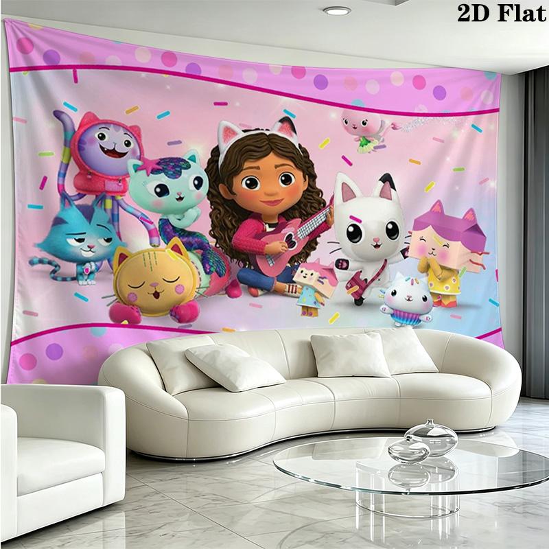 Gabby Wandkleed Esthetisch Wandkleed Bedrukt Stof Deken Decoratieve Wandkleden voor Slaapkamer Woonkamer Huisdecoratie