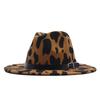 Hot-selling Woolen Hats Men's and Women's New Cow Fedora Outdoor Travel Versatile Hat Sun Hat