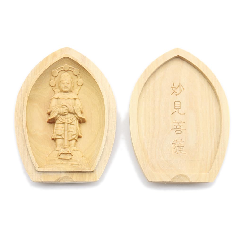 

Kurita s Special Guardian Buddha Statue: Myoken Bodhisattva (Honmonji-style Lotus-shaped Incense Holder Buddha [Pocket Buddha]) Guardian Buddha, Feng