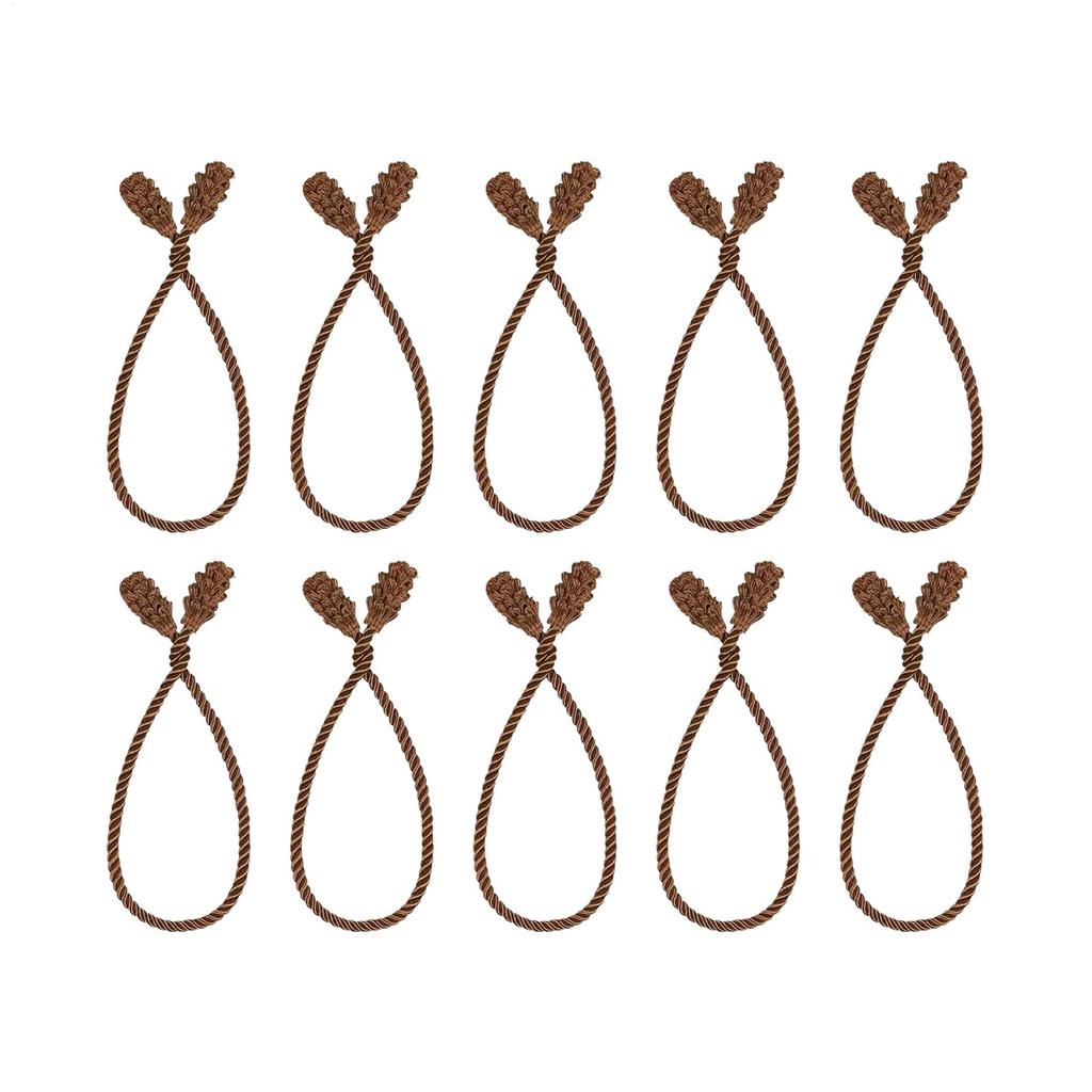 Christmas Garland Ties 10 Pieces Wreath Twist Holders Seasonal Garland Tie Wrap for Outdoor Party Mantle Fireplace Wreath Stair