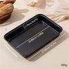 Nonstick Carbon Steel Roasting Tray Large Capacity Deep Cooking Pan Sheet for Baking Cakes Breads Even Heat Distribution