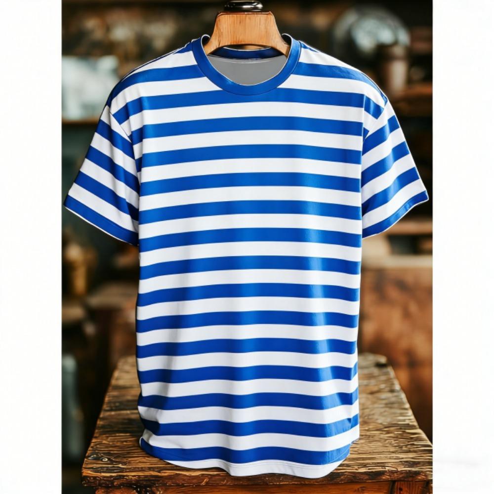 Vintage Print Men's T-Shirts Europe America Fashion Street Short Sleeve Tee Shirts Outdoor Casual Clothing T-shirt Women Tees Tops