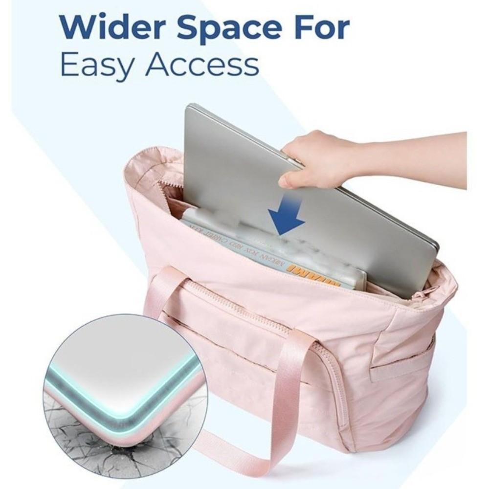 Lightweight Yoga Tote Bag Large Capacity Women's Handbags Simple Cloth Shoulder Bag Work