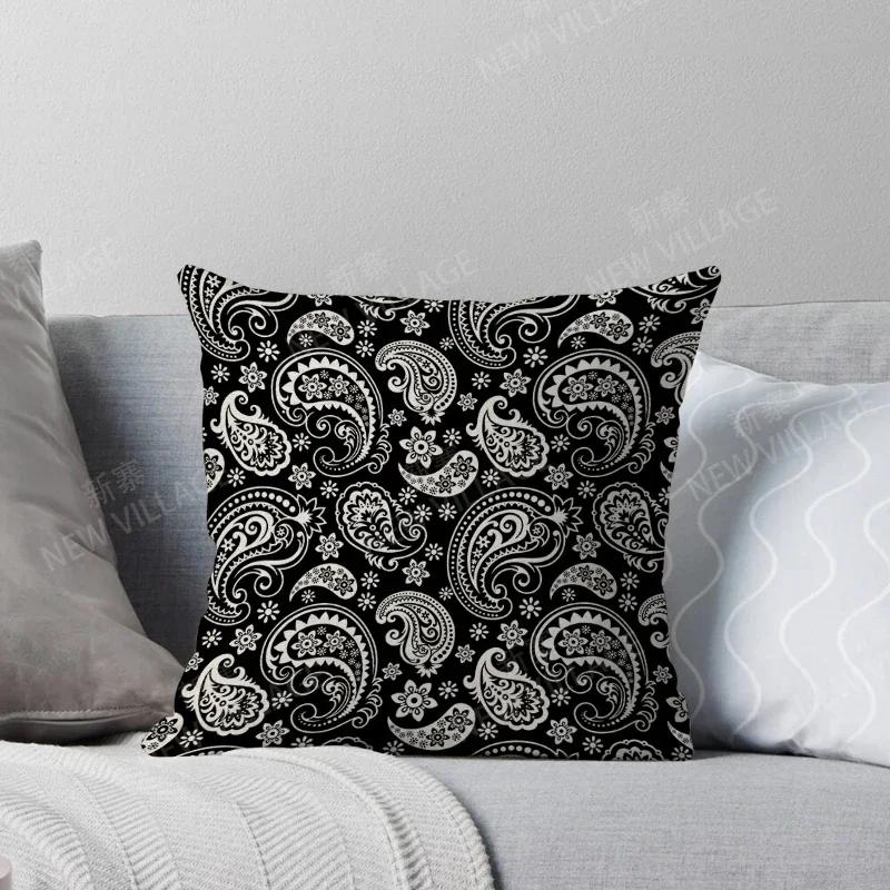 

Осенний Домашний Декор Осенний Декор Гостиной Наволочка для Декоративной Подушки Диван Бохо Наволочка Мандала 66x66cm