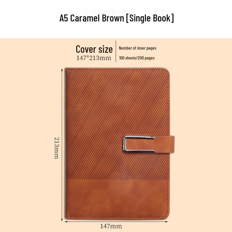 Premium Twill Buckle A5 Notebook Gift Set - Custom Business Office Edition