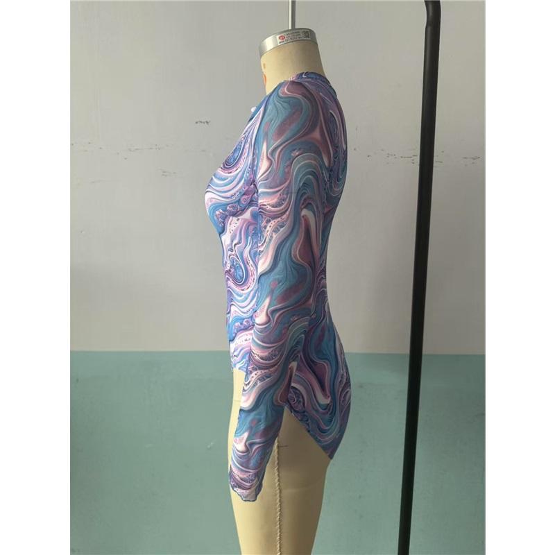 Women Long Sleeve Rash Guard One Piece Swimsuit, Zip Up UV Sun Protection Quick Dry Surfing Bathing Suit