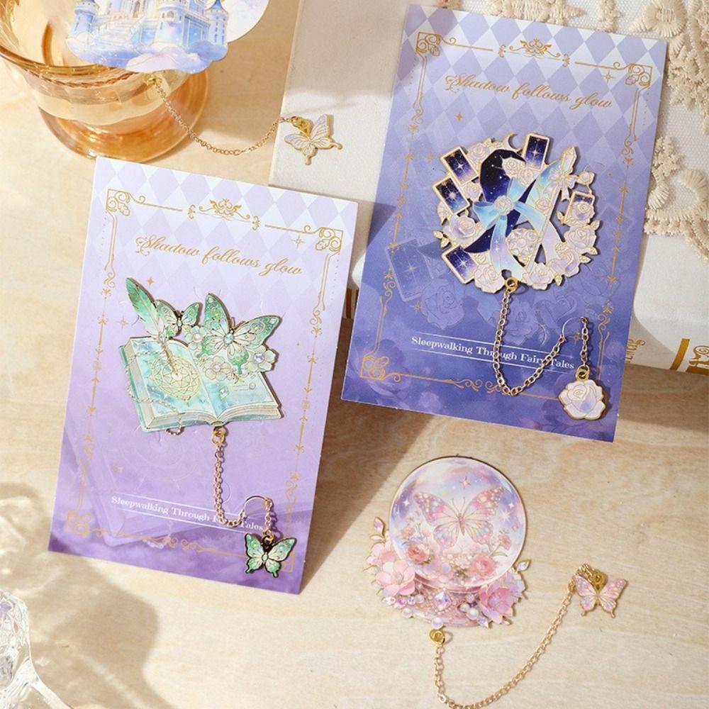 High-Quality Metal Metal Bookmark Exquisite Design Creative Page Marker  For Teachers