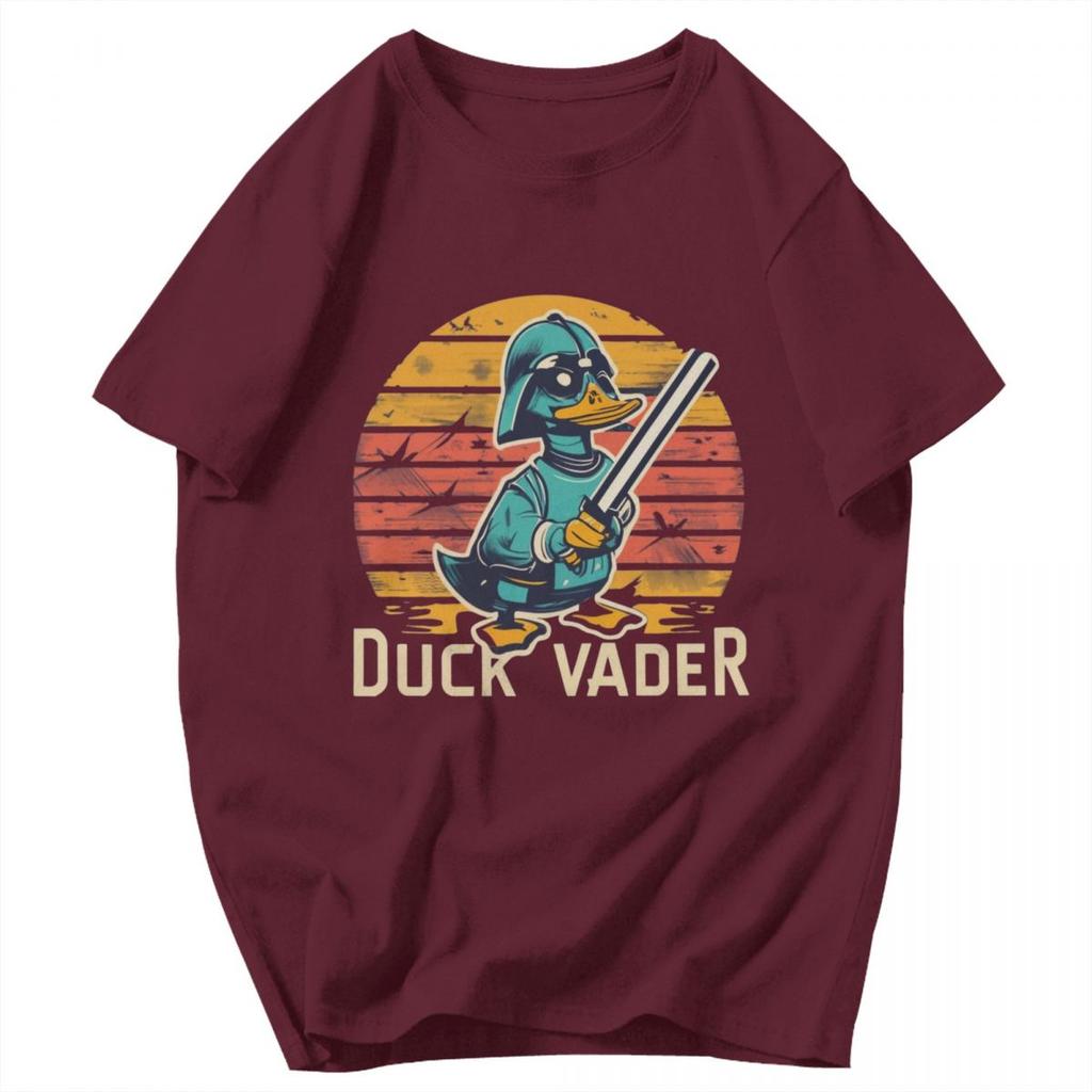 Men T Shirt Vintage Duck Vader Funny Idea Y2K Graphic Anime Unisex Clothes T Shirts