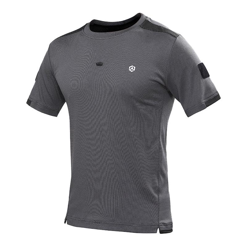 S.archon Tactical Quick-Dry Men's Short Sleeve T-Shirt – Breathable and Loose Fit for Summer Outdoor Activities