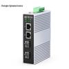 ZKTEK Industrieller Din-Schienen Gigabit Glasfaser-Switch & Transceiver